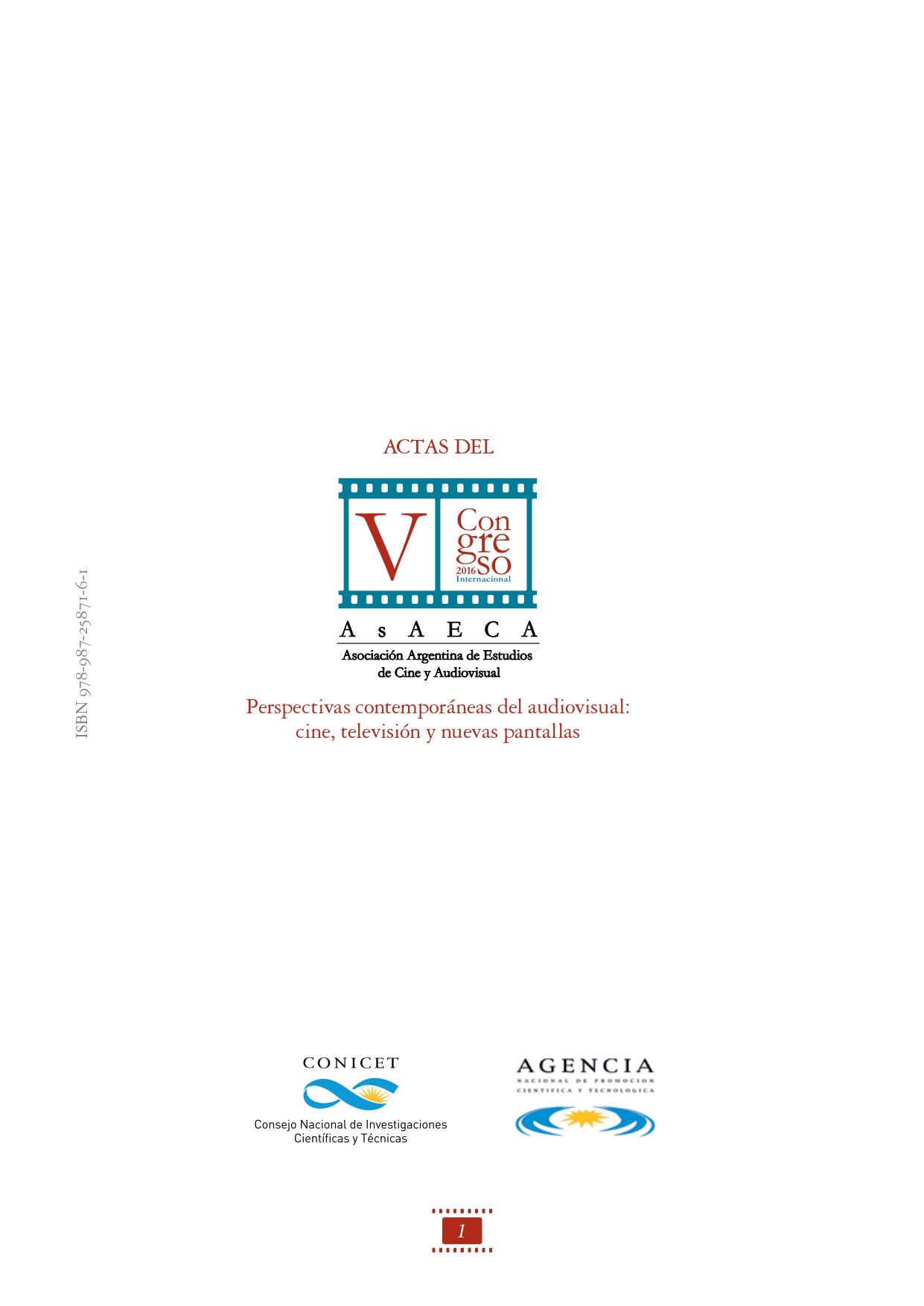 V Congreso Internacional AsAECA. Perspectivas contemporáneas del audiovisual: cine, televisión y nuevas pantallas