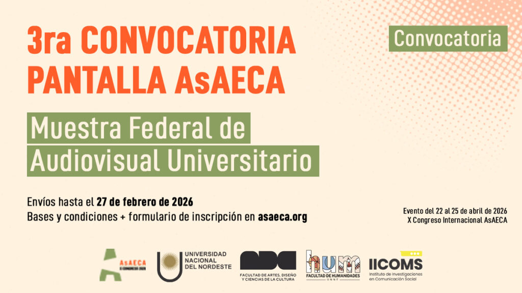 Convocatoria 3ra Muestra Pantalla AsACA
